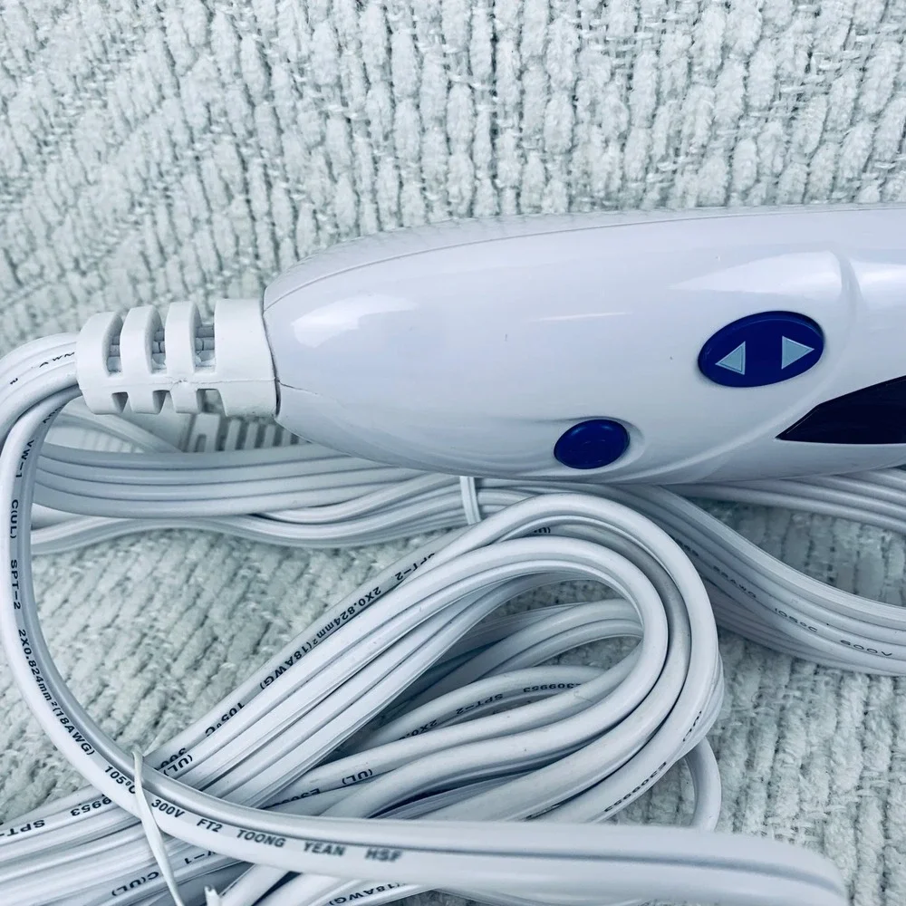 Biddeford Blankets‎ Controller White Cord TC13B1-T Replacement Remote 4-Pin 130W